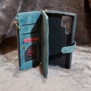 CaseMe Leather Wallet Phone Case/Card Holder For Samsung S20 S21 S22